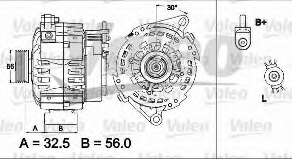 Генератор VALEO 437510