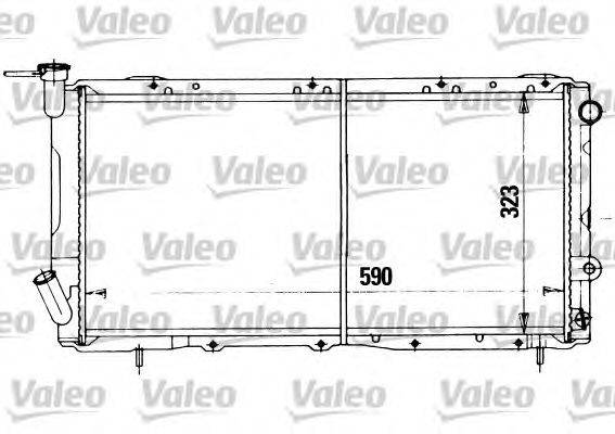 Радиатор, охлаждение двигателя VALEO 730455