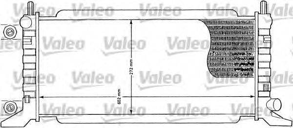 Радиатор, охлаждение двигателя VALEO 730587