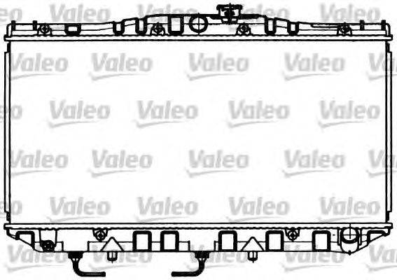 Радиатор, охлаждение двигателя VALEO 731096