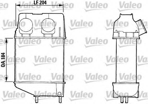 Интеркулер VALEO 816606