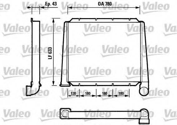 Интеркулер VALEO 77190