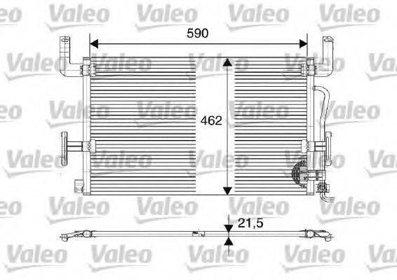 Конденсатор, кондиционер VALEO 816980