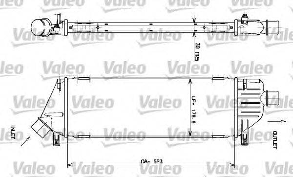 Интеркулер VALEO 817640