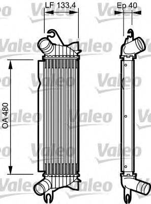 Интеркулер VALEO 817654