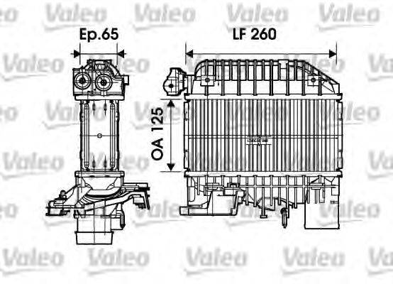 Интеркулер VALEO 817698