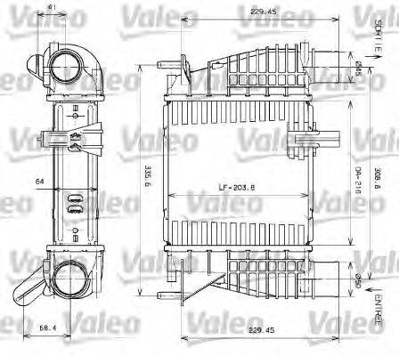 Интеркулер SERCK-MARSTON 43004338