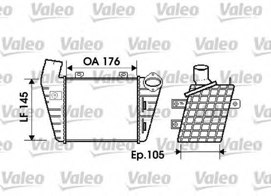 Интеркулер VALEO 817765