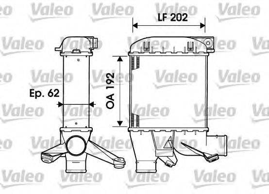 Интеркулер VALEO 817876