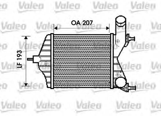 Интеркулер VALEO 817882