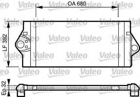 Интеркулер VALEO 817927