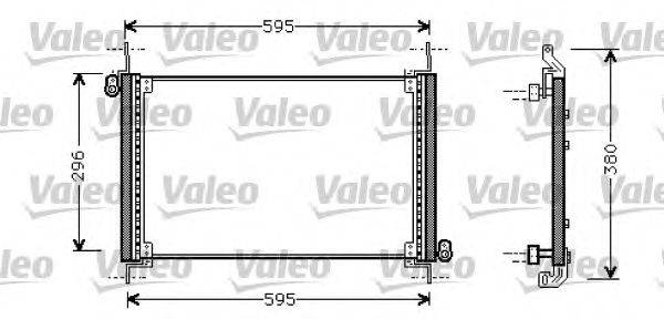 Конденсатор, кондиционер VALEO 818009