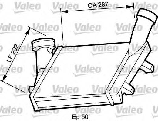 Интеркулер VALEO 818815