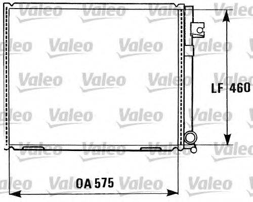 Радиатор, охлаждение двигателя VALEO 819404