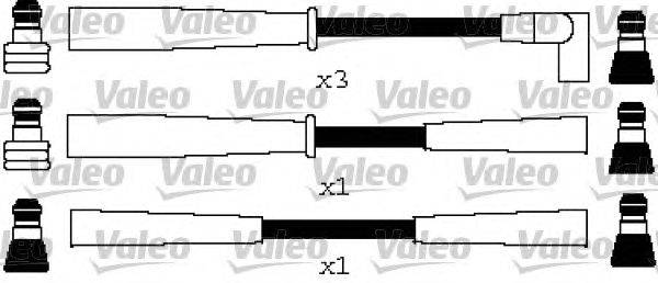 Комплект проводов зажигания VALEO 346647