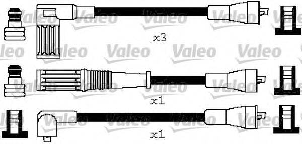 Комплект проводов зажигания VALEO 346617