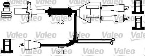 Комплект проводов зажигания VALEO 346519