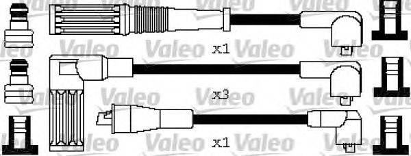 Комплект проводов зажигания VALEO 346460