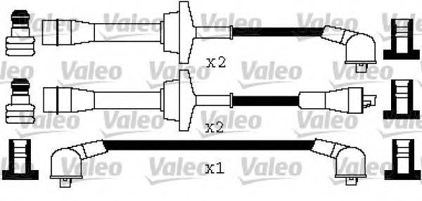 Комплект проводов зажигания VALEO 346439