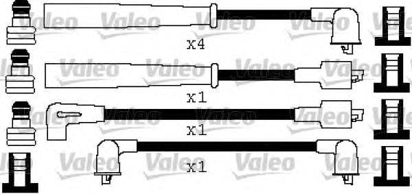 Комплект проводов зажигания VALEO 346422