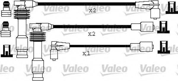 Комплект проводов зажигания VALEO 346194