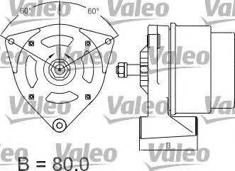 Генератор VALEO 436427