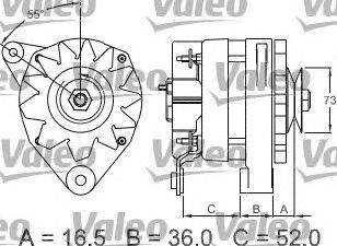 Генератор VALEO 436435