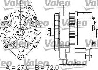 Генератор VALEO 437446