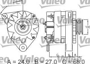 Генератор VALEO 439099