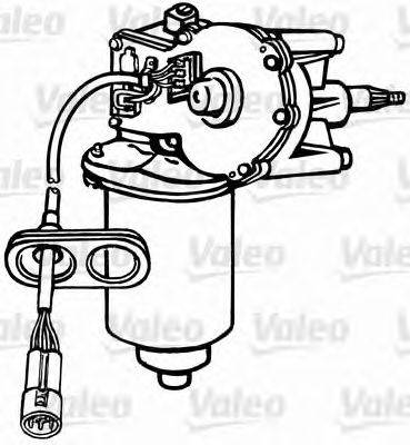 VALEO (НОМЕР: 403863) Двигатель стеклоочистителя