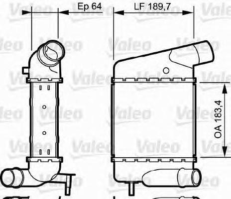 Интеркулер VALEO 818835