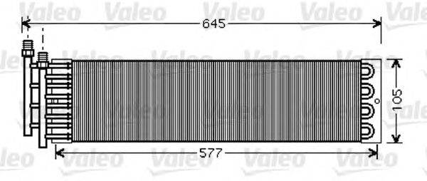 Конденсатор, кондиционер VALEO 818033