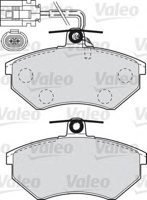 Комплект тормозных колодок, дисковый тормоз REMSA 13462