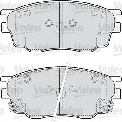 Комплект тормозных колодок, дисковый тормоз LUCAS ELECTRICAL 6132539