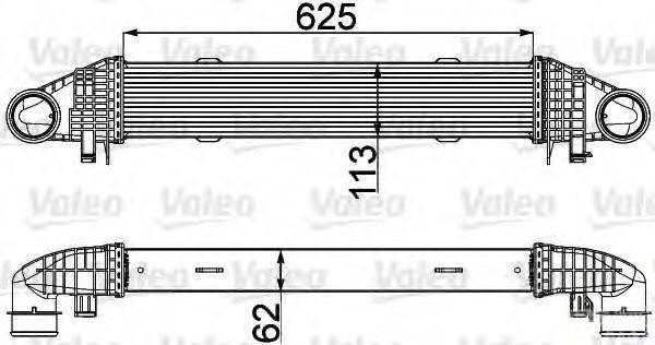 Интеркулер VALEO 818276