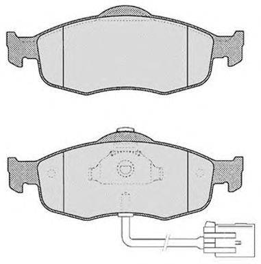 Комплект тормозных колодок, дисковый тормоз RAICAM 449.0