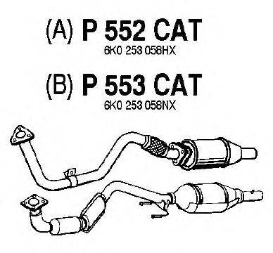 Катализатор FENNO P553CAT