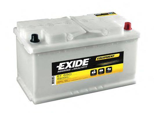 Стартерная аккумуляторная батарея EXIDE ET650
