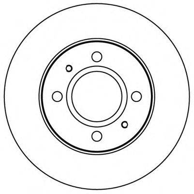 Тормозной диск SIMER D2141