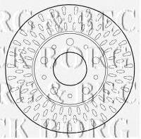 Тормозной диск BORG & BECK BBD4608
