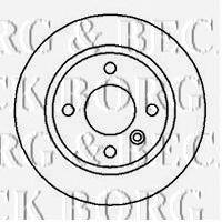 Тормозной диск BORG & BECK BBD5041