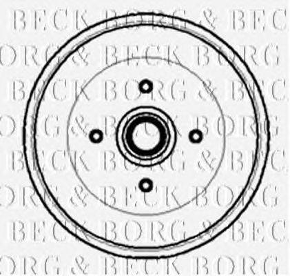 Тормозной барабан BORG & BECK BBR7000