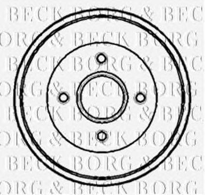 Тормозной барабан BORG & BECK BBR7079