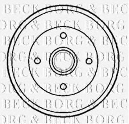 Тормозной барабан BORG & BECK BBR7173