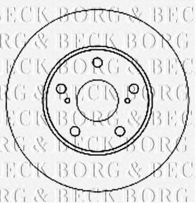 Тормозной диск BORG & BECK BBD4682