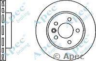 Тормозной диск APEC braking DSK2847