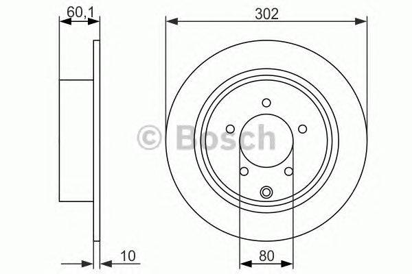 Тормозной диск BOSCH 0 986 479 746