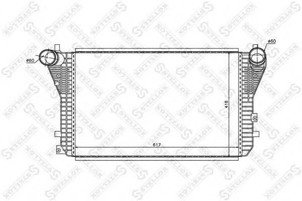 Интеркулер STELLOX 10-40221-SX