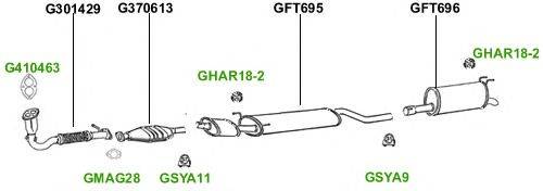 Система выпуска ОГ GT Exhaust 370