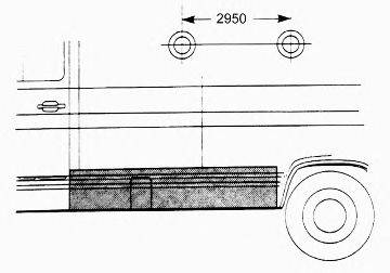 Боковина VAN WEZEL 305002